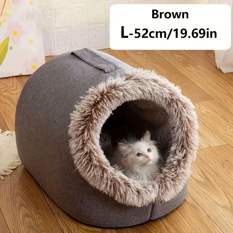 Cozy Portable Pet House β Ultimate Comfort for Cats π± and Dogs πΆ - AeseluCozy Portable Pet House β Ultimate Comfort for Cats and Dogs