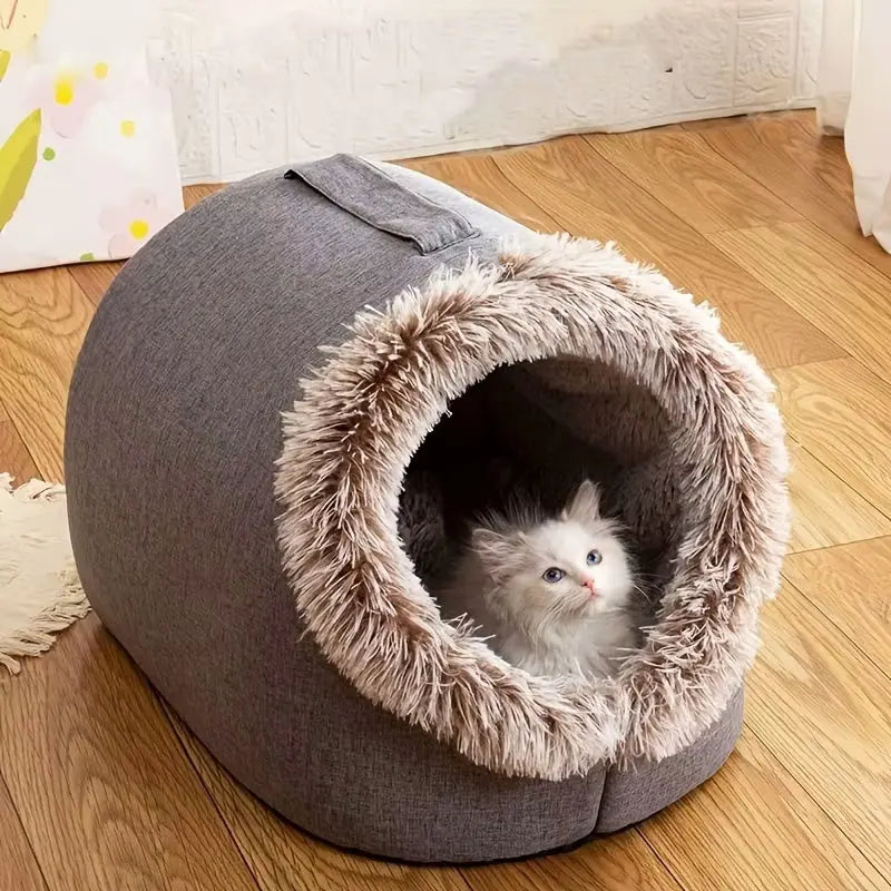 Cozy Portable Pet House β Ultimate Comfort for Cats π± and Dogs πΆ - AeseluCozy Portable Pet House β Ultimate Comfort for Cats and Dogs