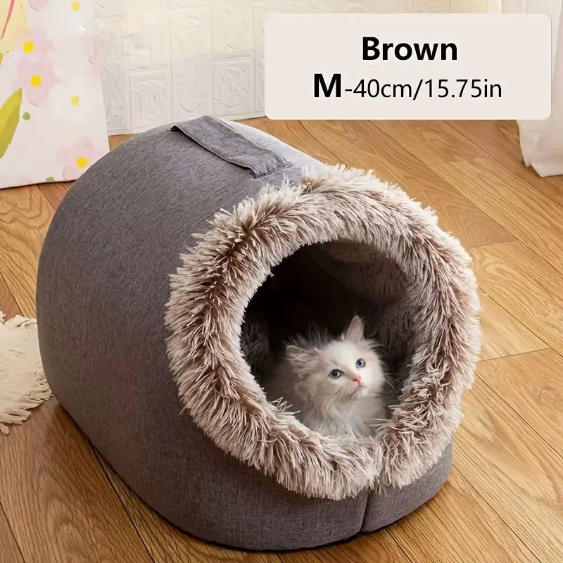 Cozy Portable Pet House β Ultimate Comfort for Cats π± and Dogs πΆ - AeseluCozy Portable Pet House β Ultimate Comfort for Cats and Dogs