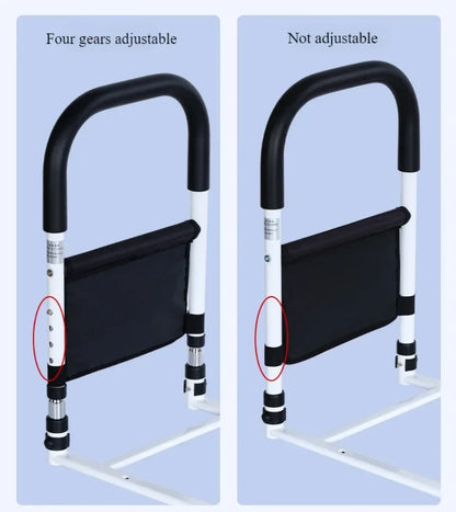 Height-Adjustable Bedside Safety Rail 🛏️ – Secure Support for Seniors & Pregnant Women 🤰