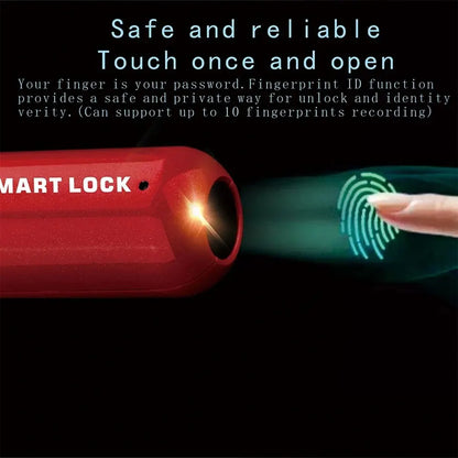 Fingerprint Padlock |Automatic lock |Fingerprint scanner door lock