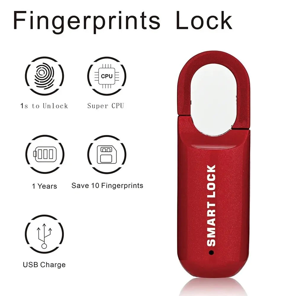 Fingerprint Padlock |Automatic lock |Fingerprint scanner door lock