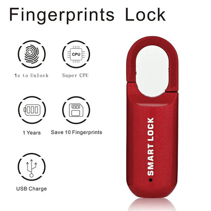 Fingerprint Padlock |Automatic lock |Fingerprint scanner door lock