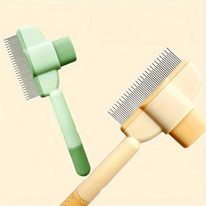  Aeselu Pet Hair Remover Comb for dogs and cats, best deshedding tool